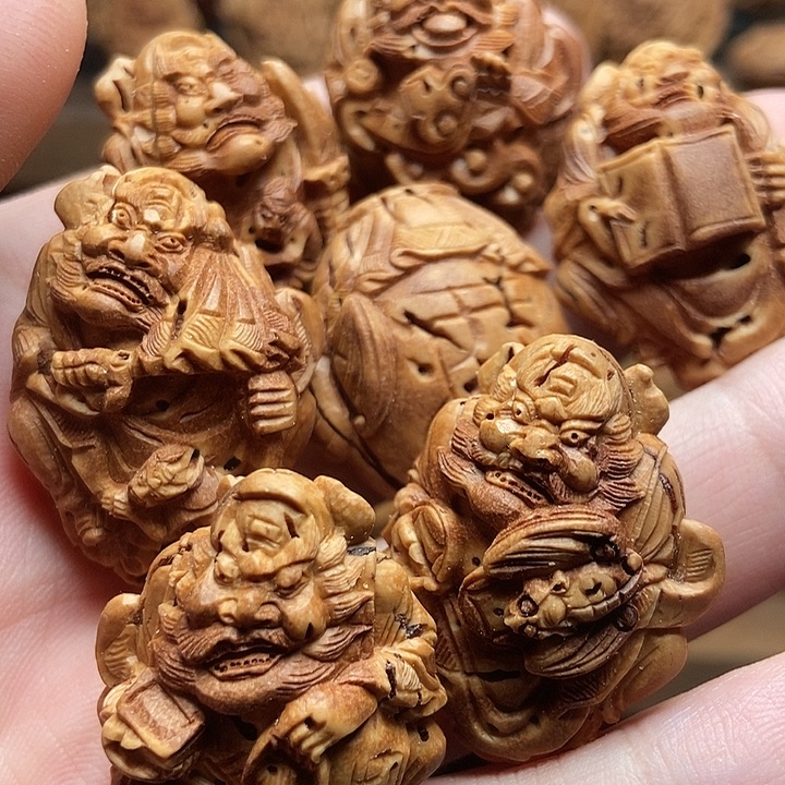 纯手工钟馗六式手串