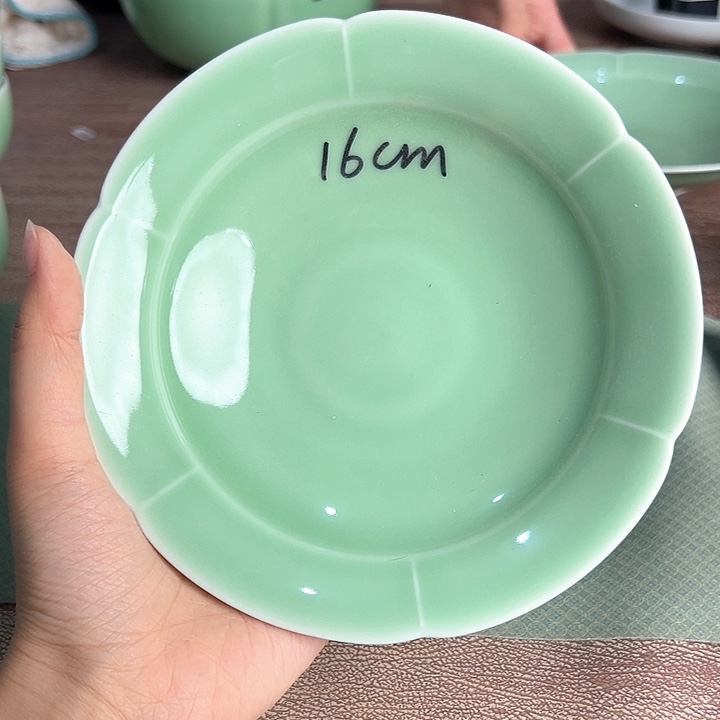 龙泉云间青瓷小米茶器