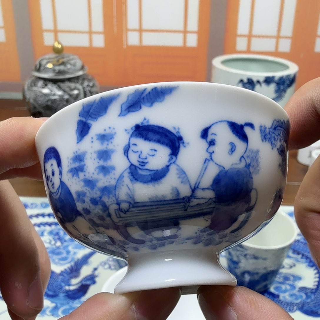 全手工全手绘陶瓷