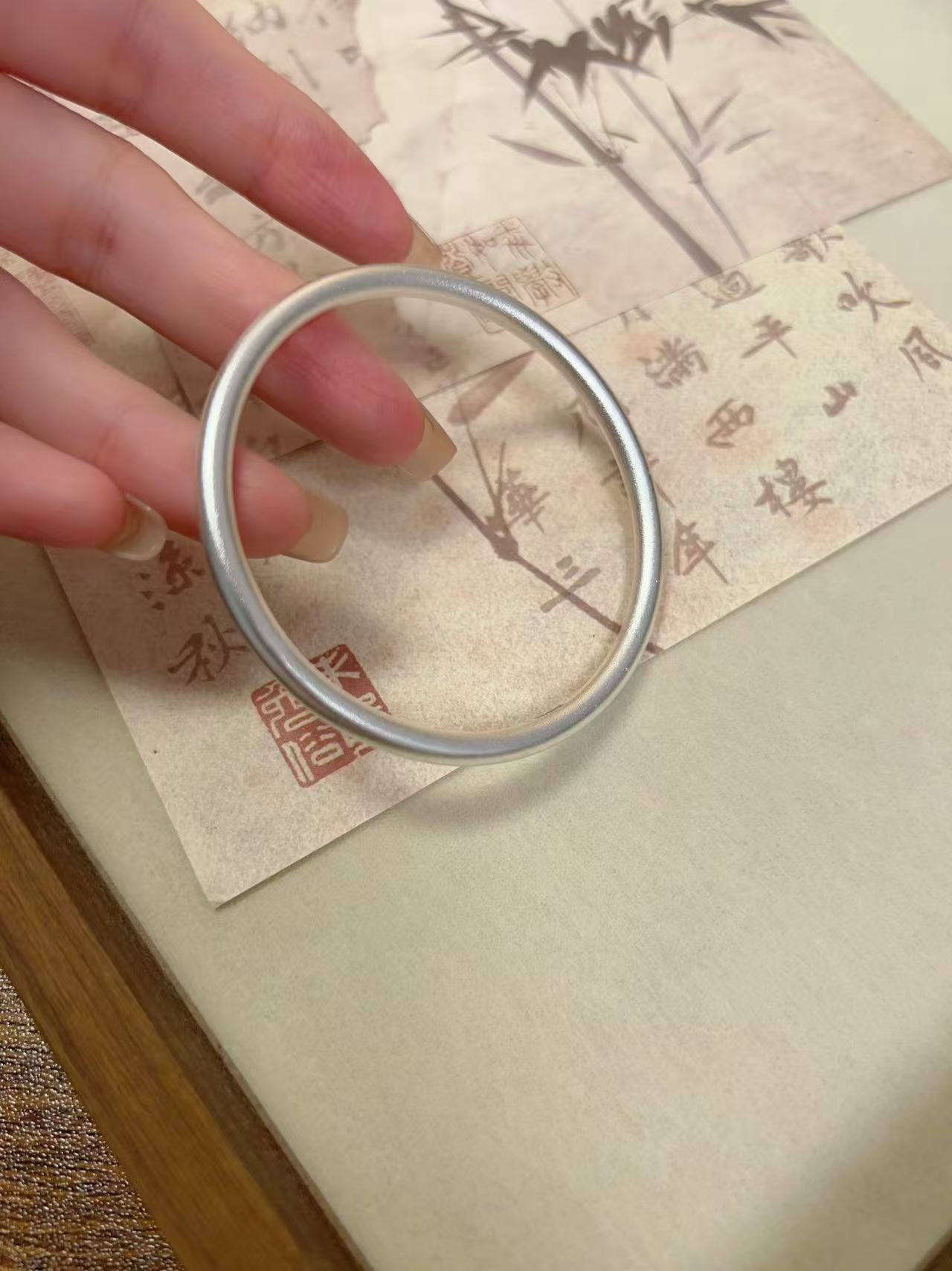 YZ056光面素圈 无礼盒