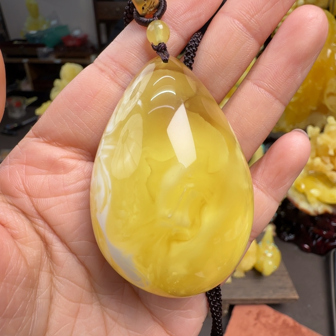 蜜蜡未镶嵌珠宝奇石微瑕