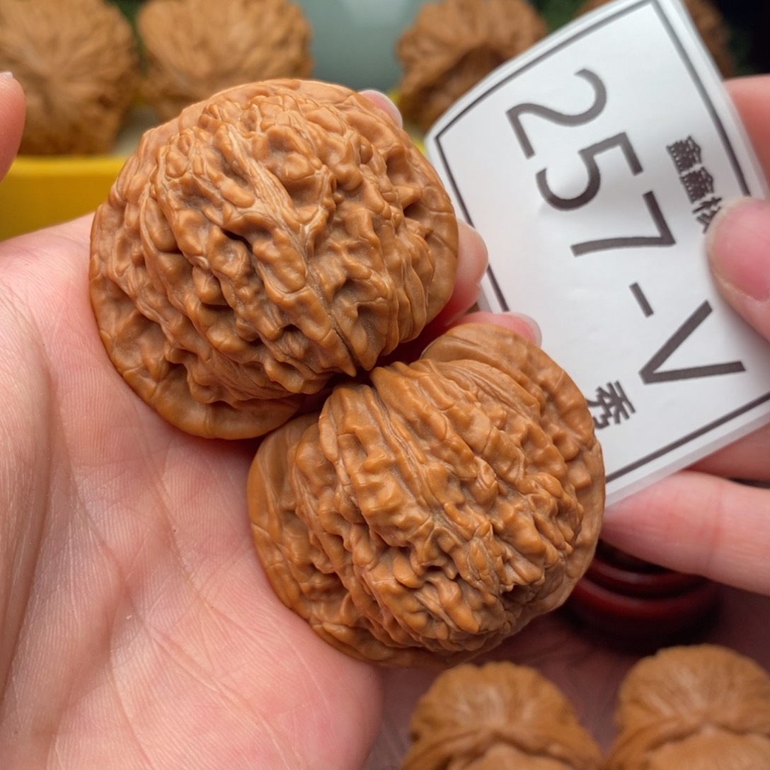 文玩核桃把件汉高楼44