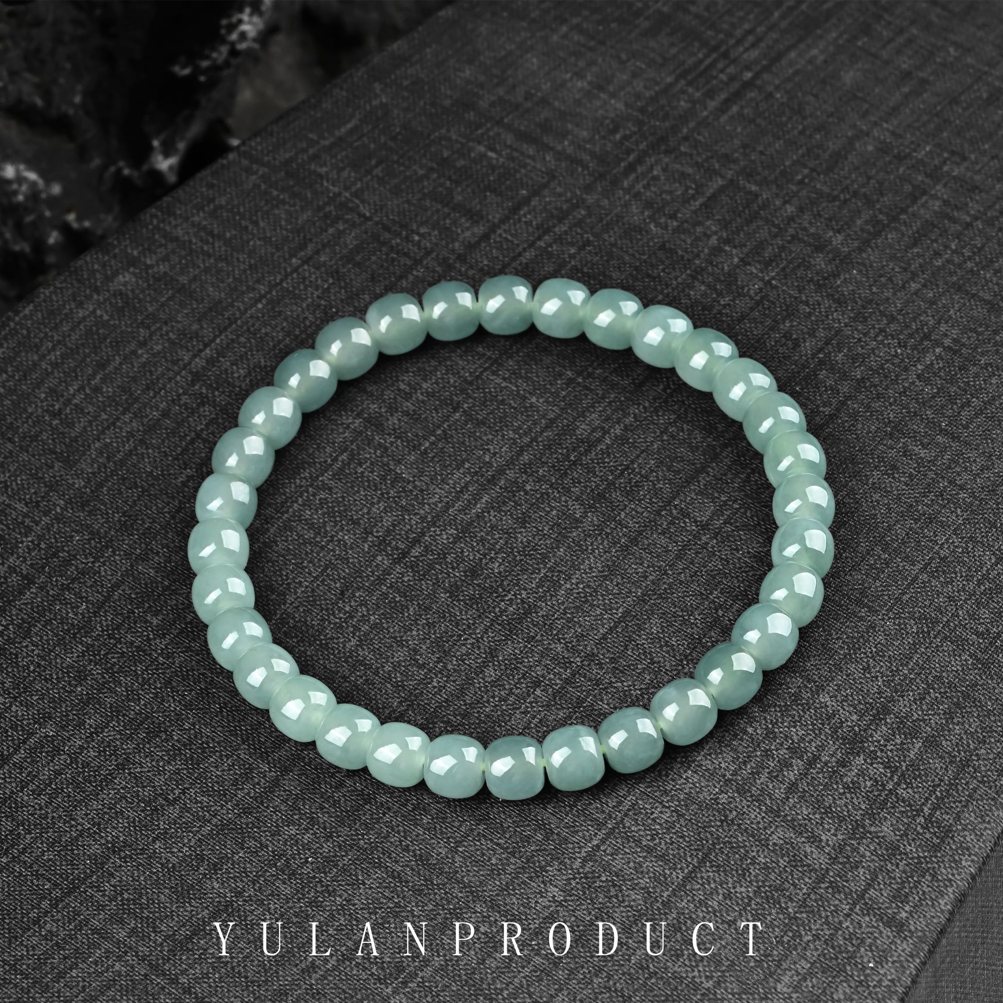 龙虎山钰翡系列「冰魄·凝光」冰为骨-光为魂洞见万象糯冰种6.8mm