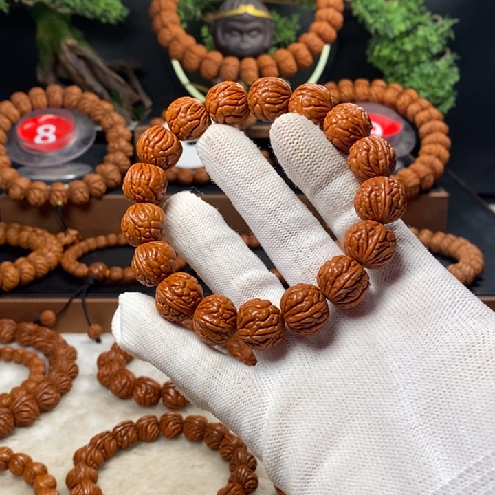 桃核吊坠秦岭龙纹