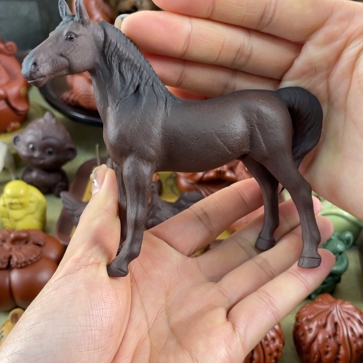 紫砂茶宠紫砂骏马