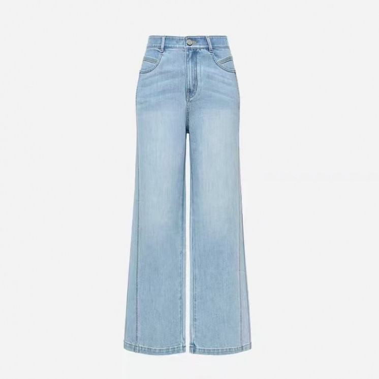 GXO 2025夏季新款高端系列重工星空烫钻刺绣牛仔裤KQ0074