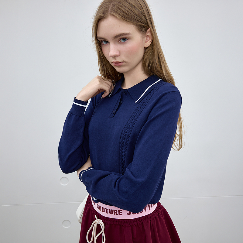 Juicy Couture橘滋2025年秋季新款女式毛衣