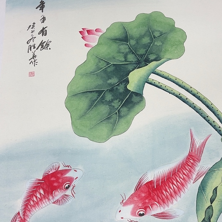 国画手绘国画作品