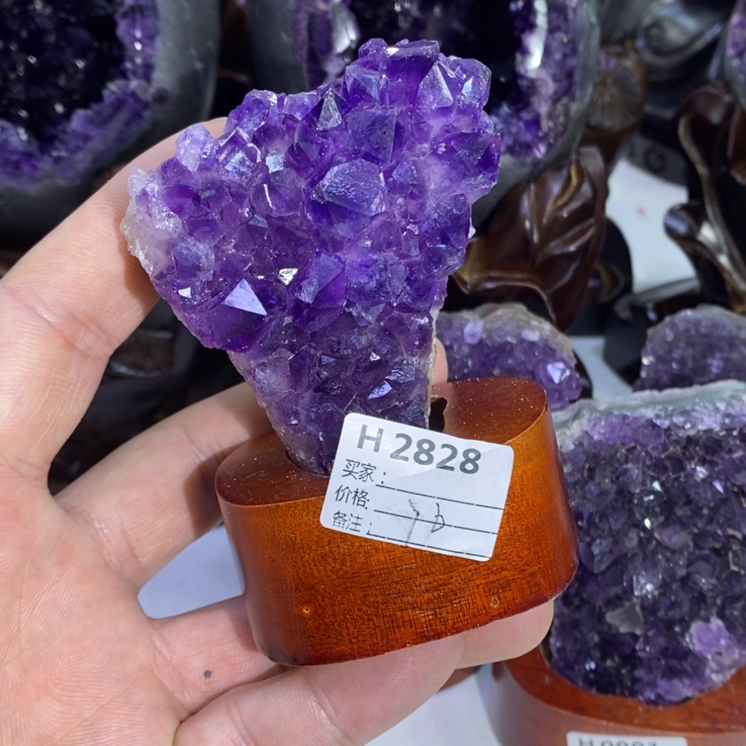 紫晶紫水晶2828未镶嵌