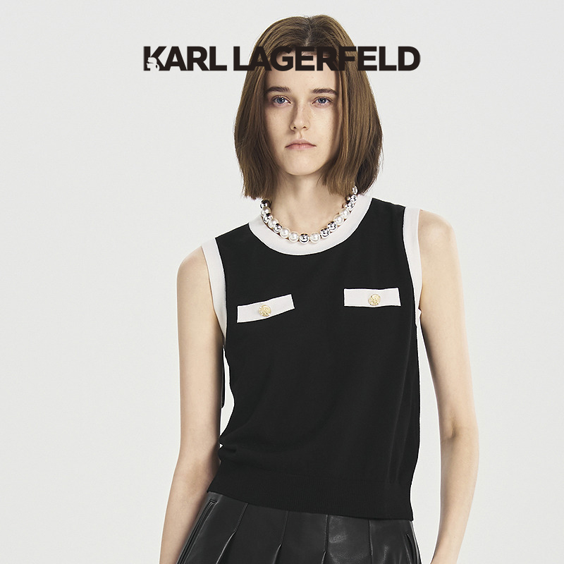 【官方】KARLLAGERFELDT恤服饰衣服女装M26E2102