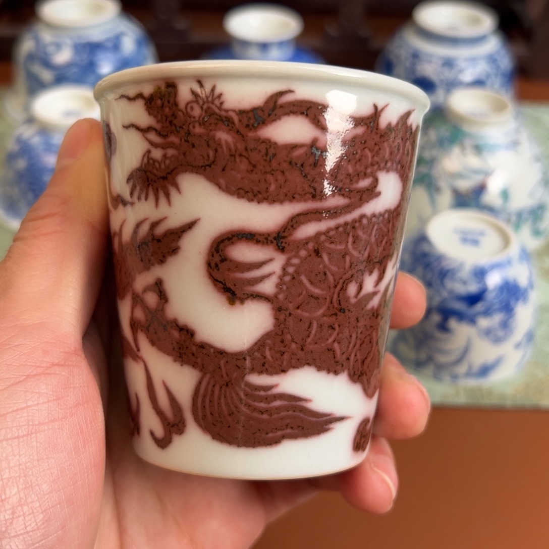 瓷片景德镇瓷器手工手绘