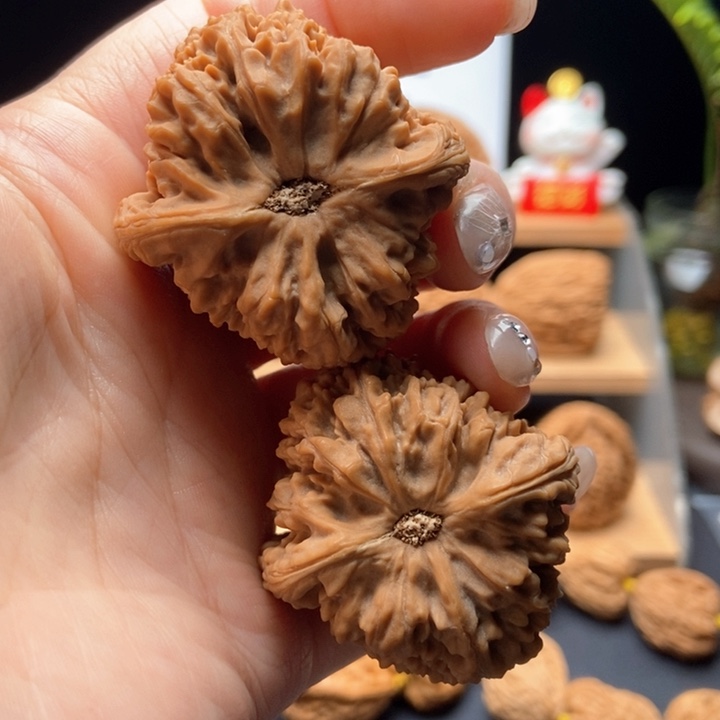 核桃手串/手链ƪ****雅7号大尺高炮老核