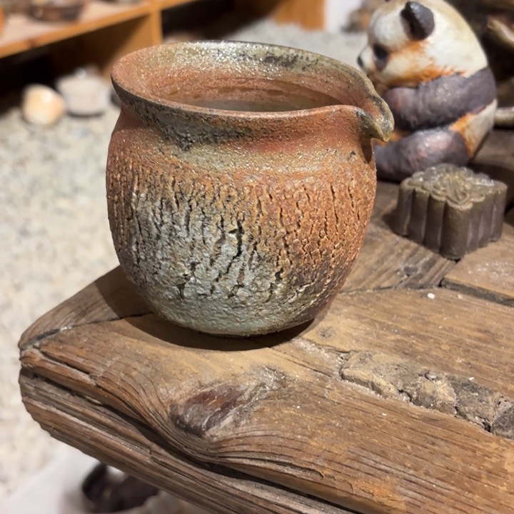 微***雨柴烧好看的器物啦