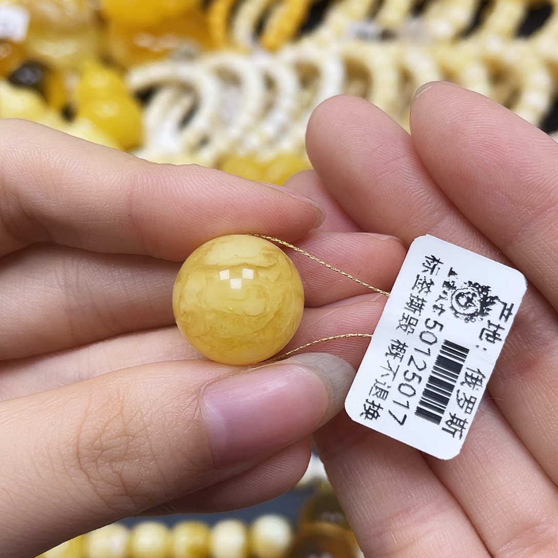 裸石蜜蜡未镶嵌圆珠16.5mm