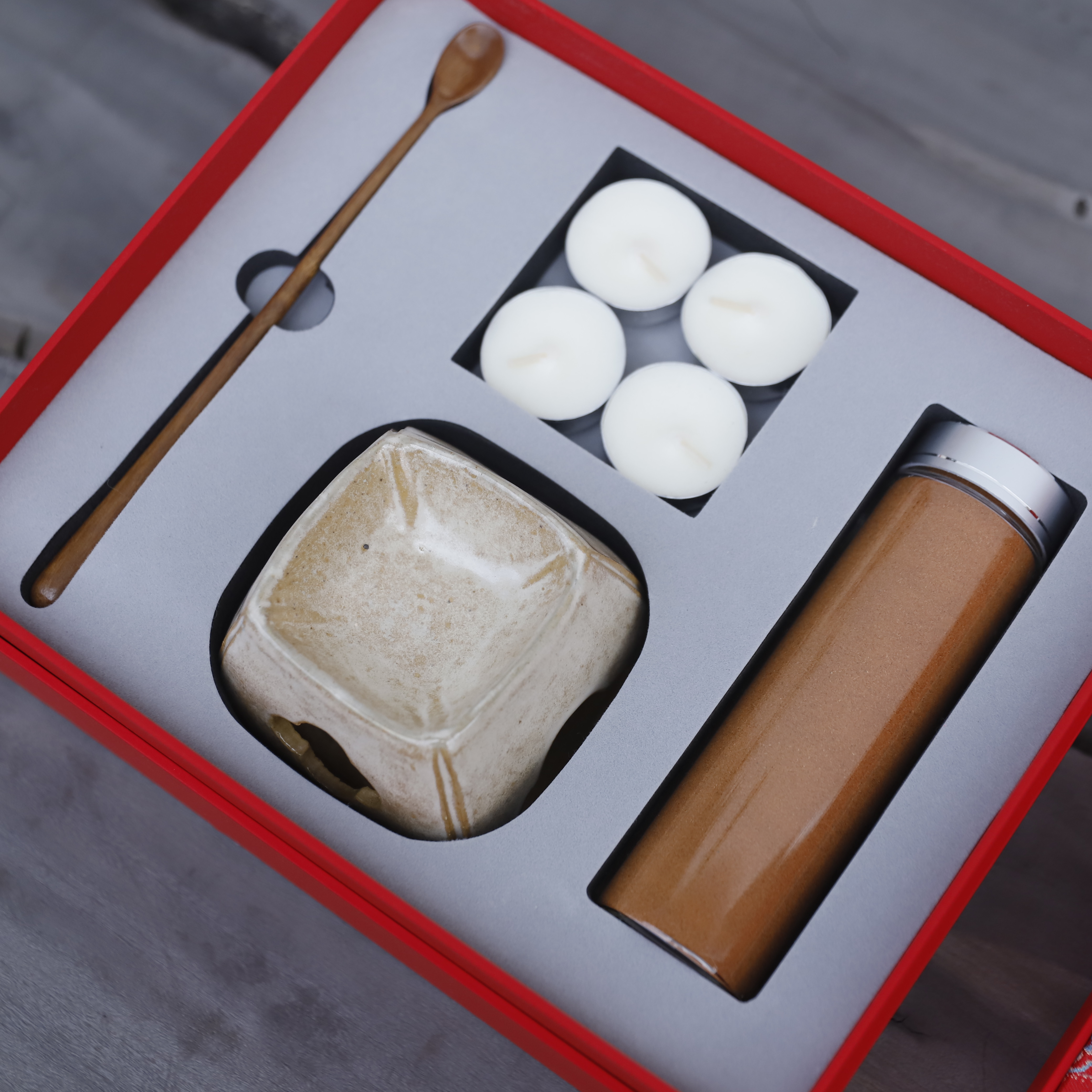 崖柏陈化香粉(静谧暖香）套装