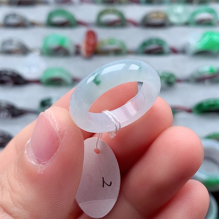 翡翠戒指未镶嵌14号