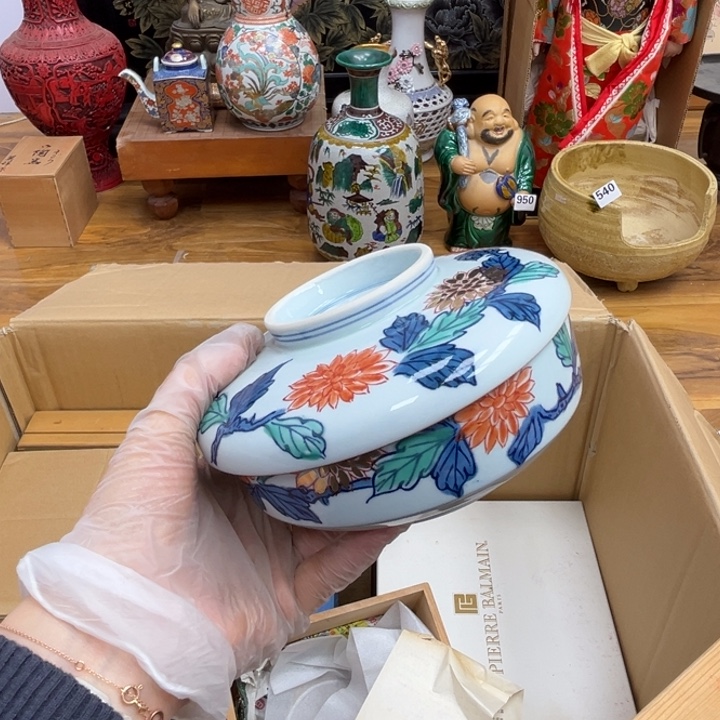 呀工艺品摆件瓷器摆件正能量