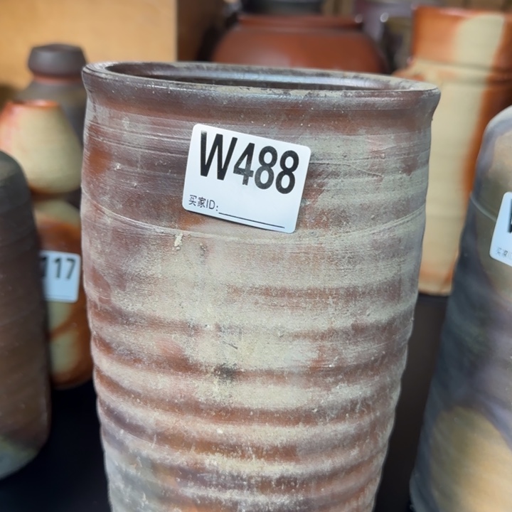 备前烧作品备前烧作品有伤渗水