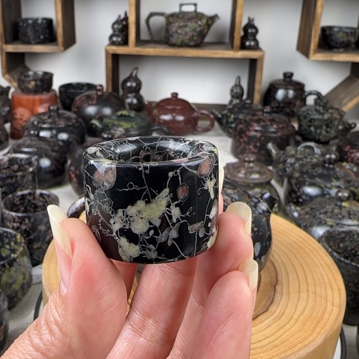 j****g梅花玉扳指茶周边