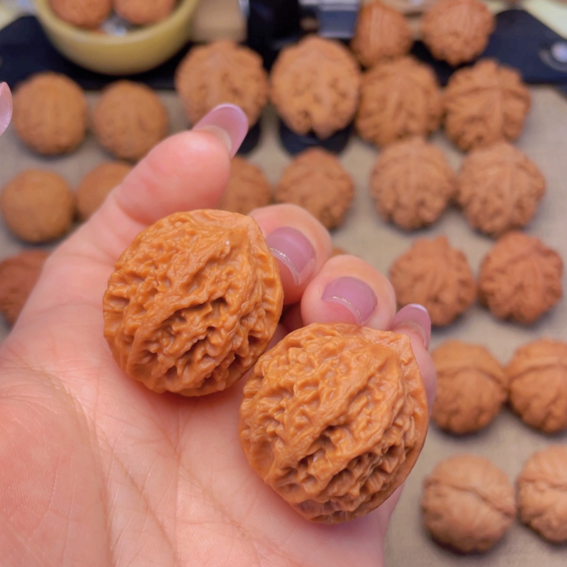 【闪购商品】吊坠文玩核桃春****知红珊瑚