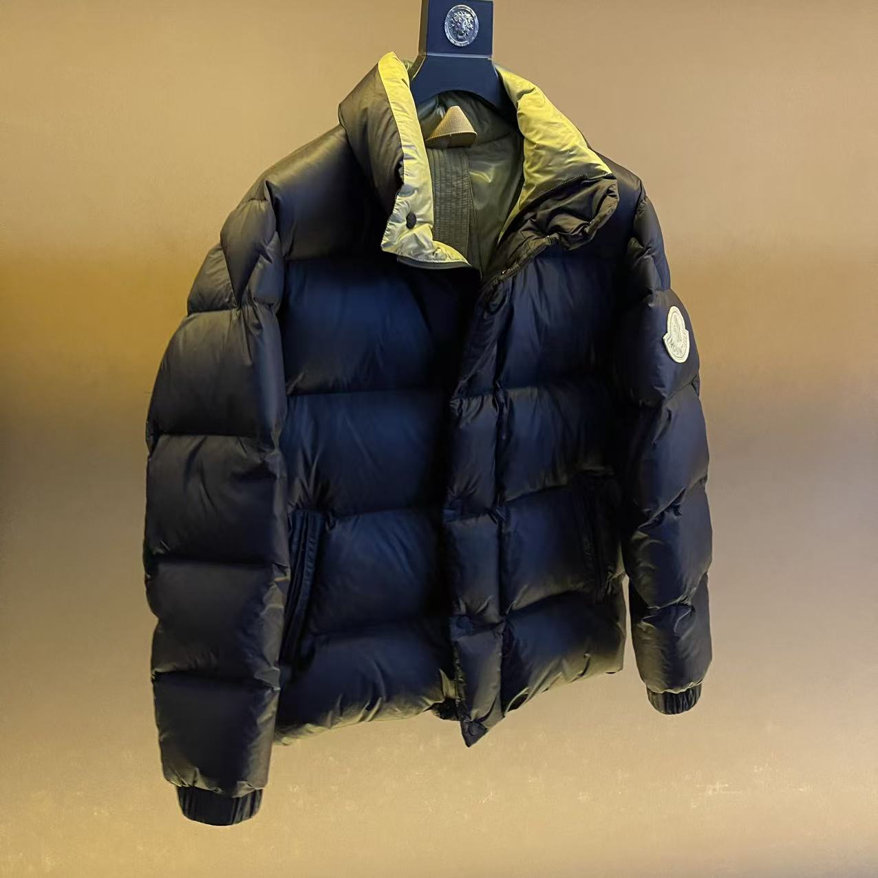 绿胖子羽绒服黑武士设计师欧洲奢潮百搭时尚高端外套羽绒s255