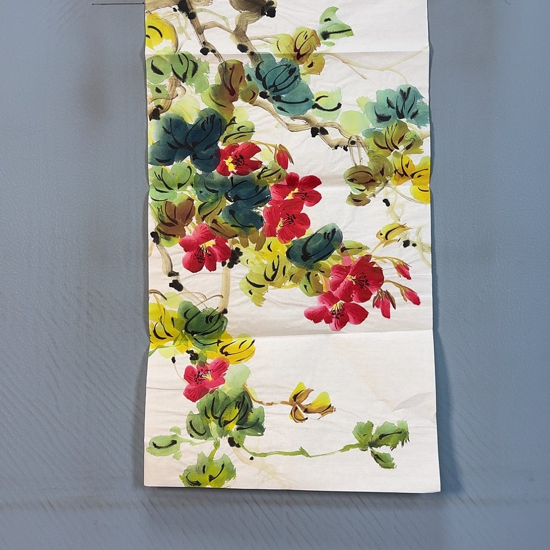 国画1867 牡丹一如你初来乍