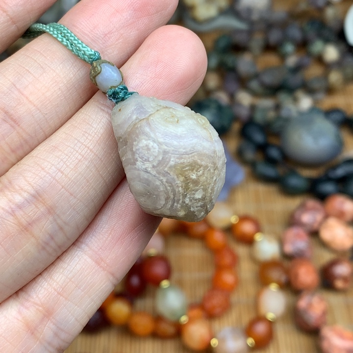 玛瑙/玉髓珠宝半成品未镶嵌浅*