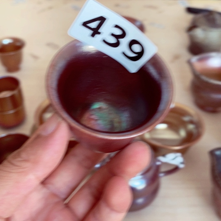 军***敌柴烧茶具套杯子杯子