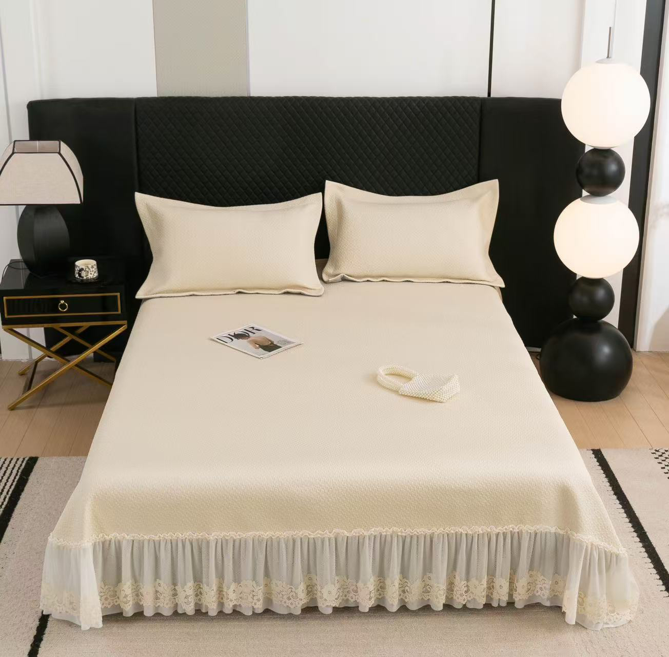 【镇店之宝】轻奢高凉感床裙蕾丝款