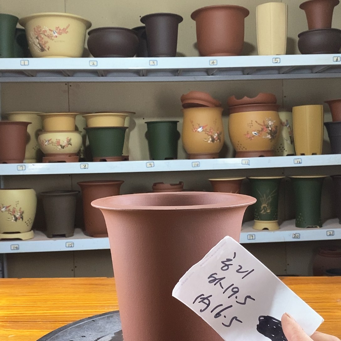 紫砂花盆紫砂兰花盆19