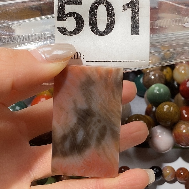 硅化玉未镶嵌天然北票树化玉吊坠