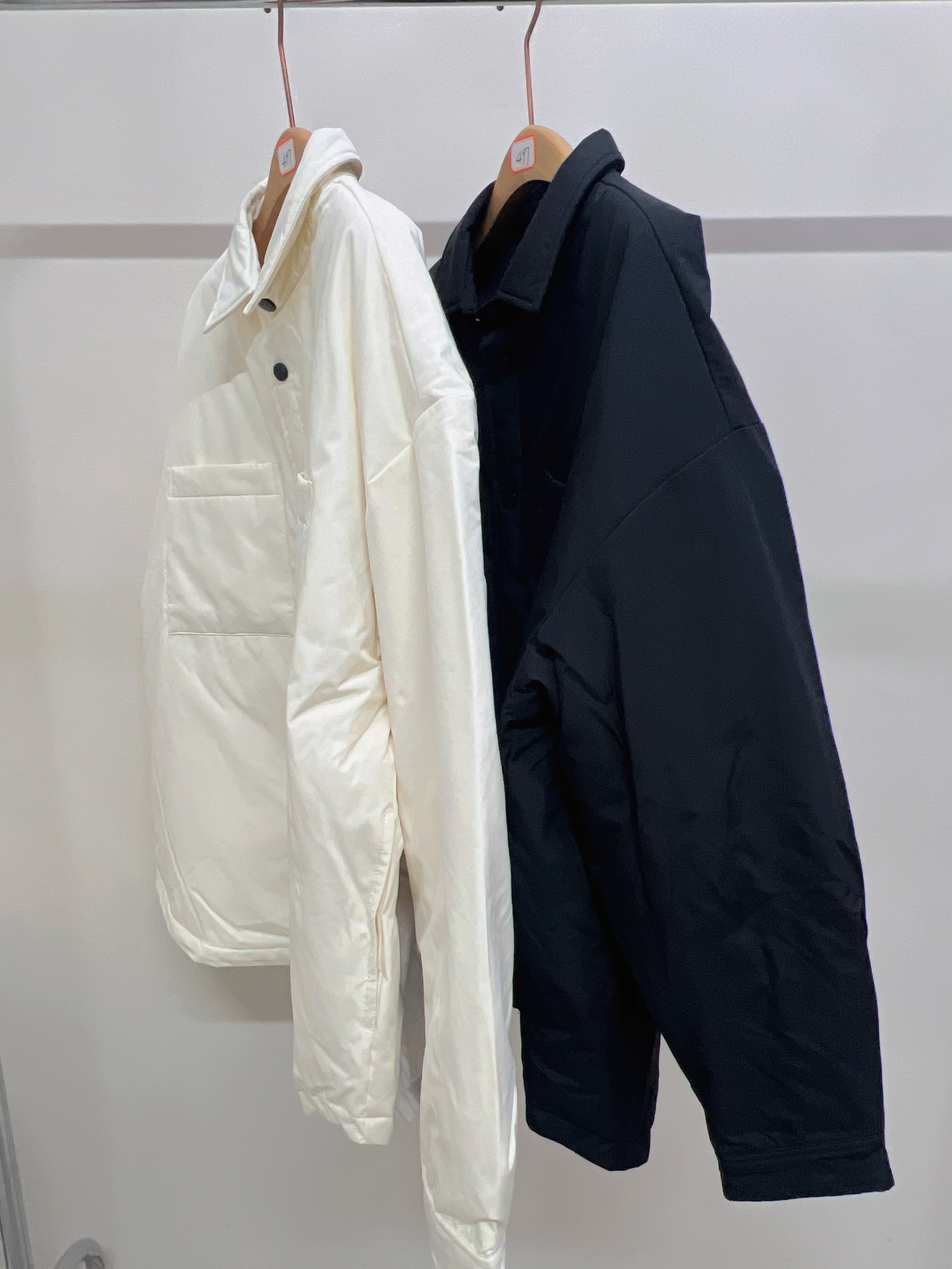 254 衬衫式轻薄鸭绒服497