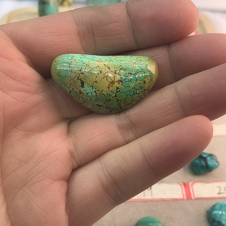 绿松石未镶嵌吊坠(不含链)