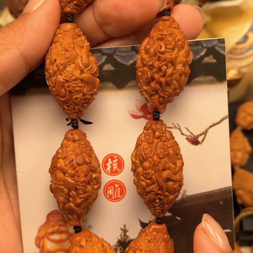 【闪购商品】橄榄核吊坠橄榄手工雕刻工艺