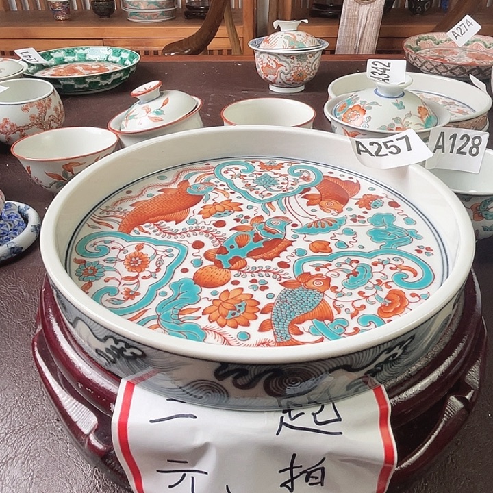 景德镇陶瓷手绘A257