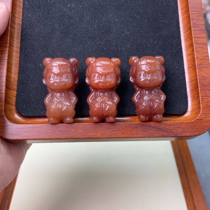 石英质玉哪吒未镶嵌