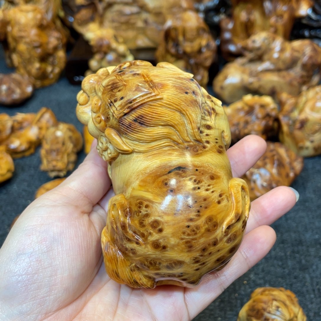 用***0柏木（崖柏）太行精品陈化玉化满留疤貔貅