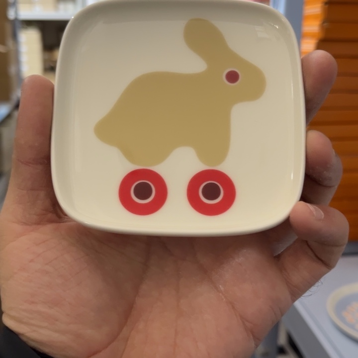 marimekko2023风火轮兔10cm碟