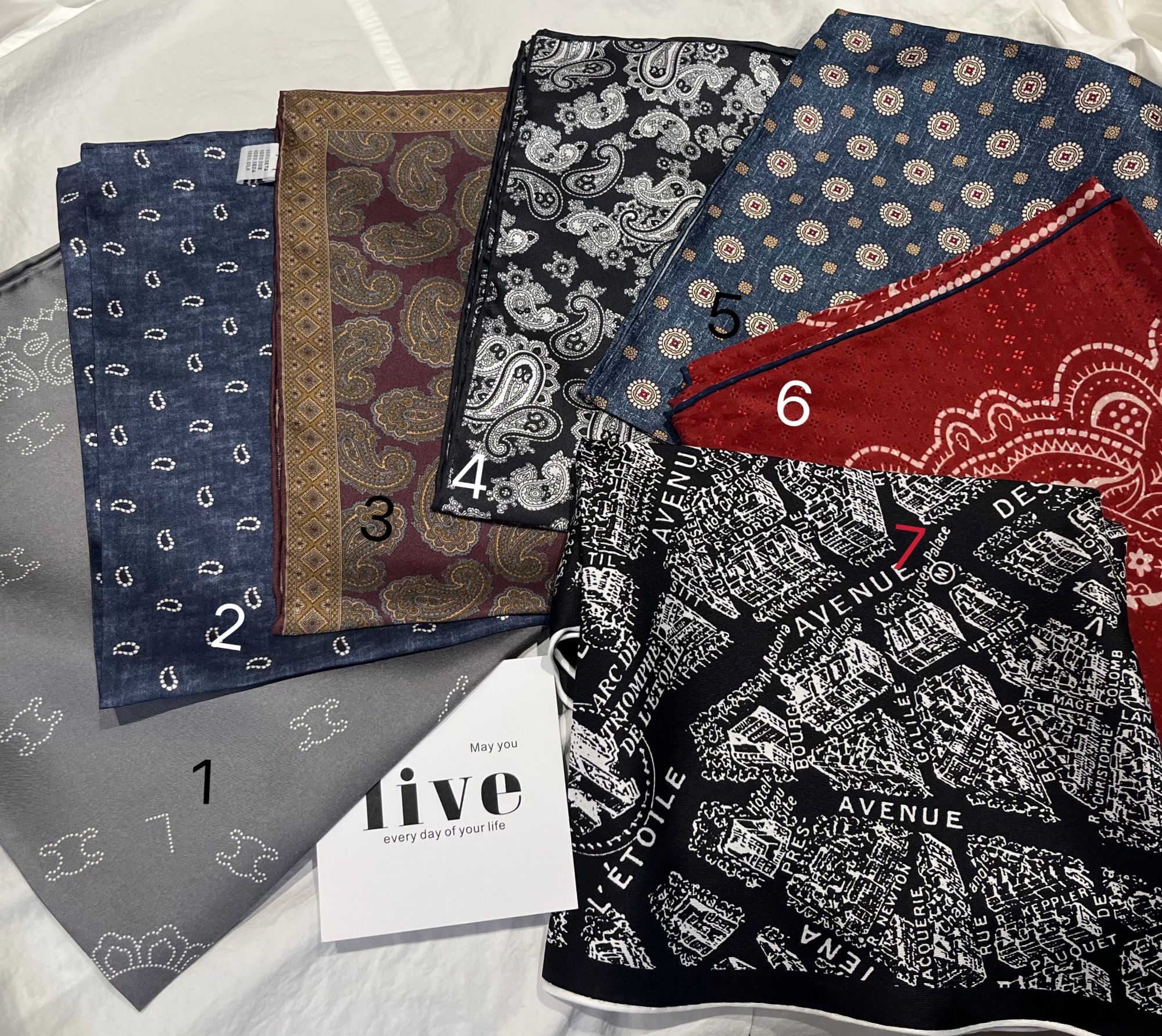 Li Wang/里望设计师款 点睛之笔 搭配丝巾围巾等 色彩碰撞点缀