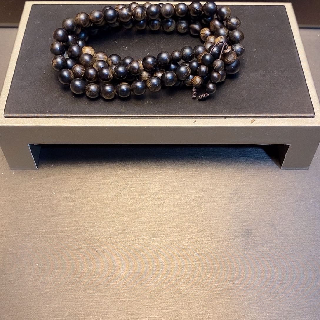 手串沉香秋**云越南白奇楠0.8沉水多样性其一