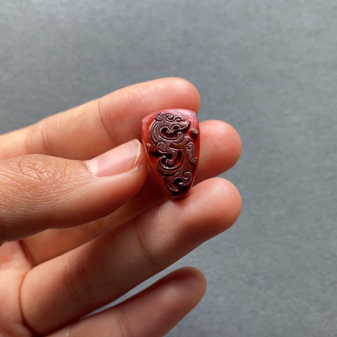 南红玛瑙配饰未镶嵌10.5mm