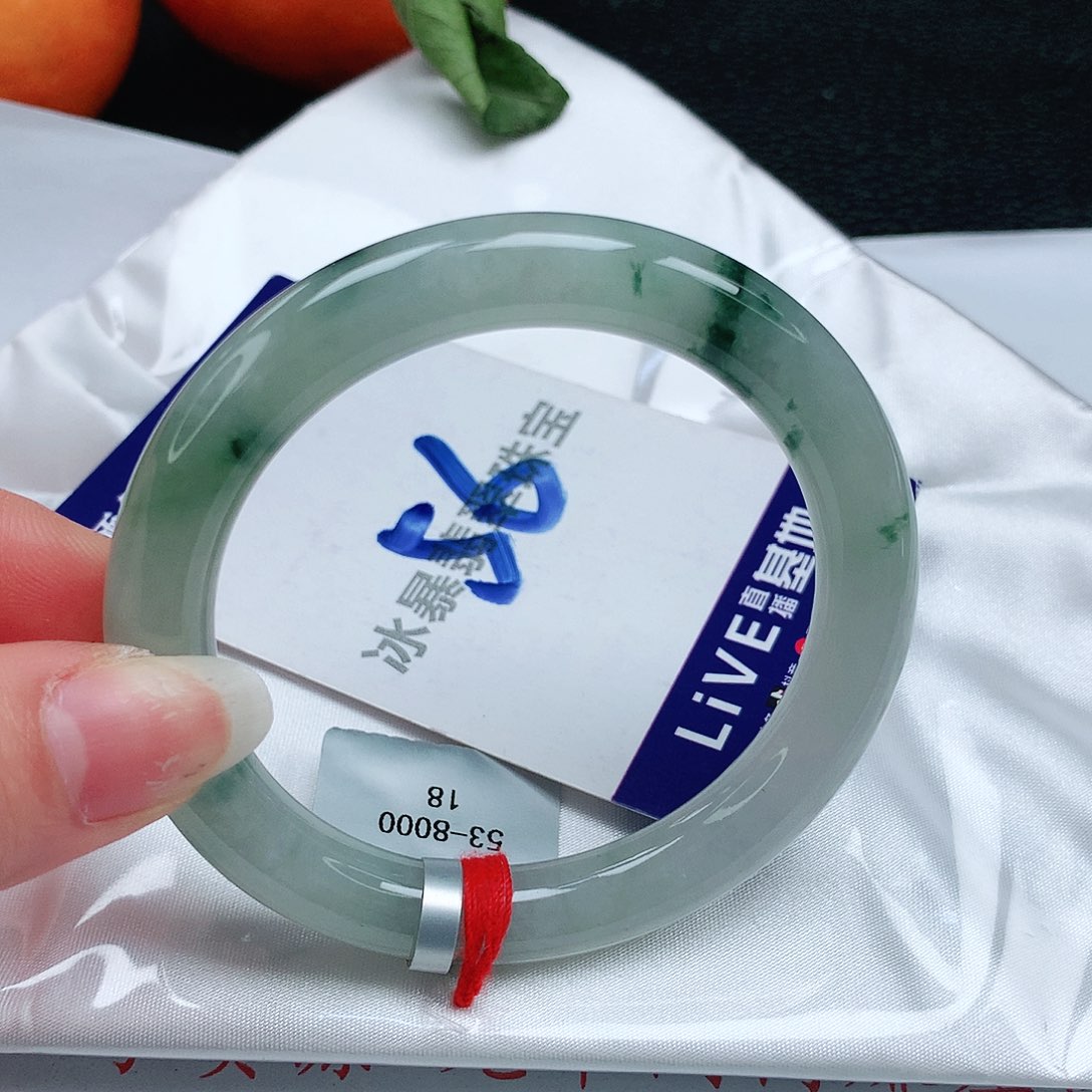 翡翠手镯未镶嵌缅甸天然a货翡翠