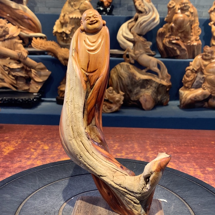 柏木（崖柏）根雕摆件