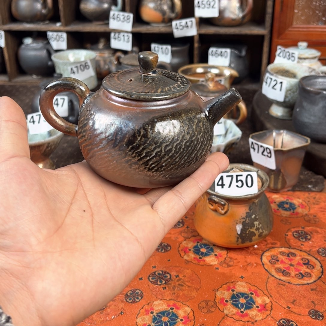 杯柴烧茶器主人壶