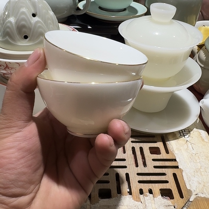 瑕疵茶具，介意勿拍