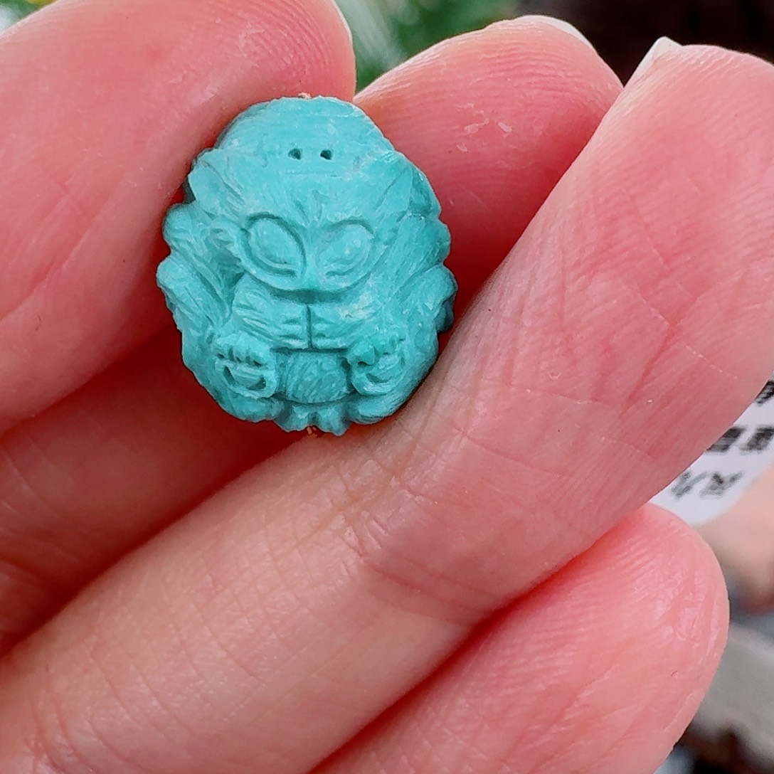 未镶嵌绿松石珠宝奇石