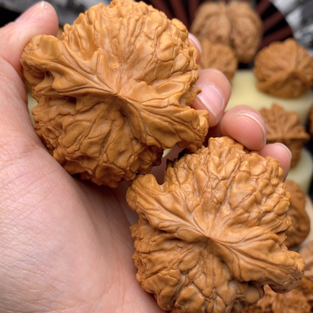 文玩核桃把件56全品龙鼎