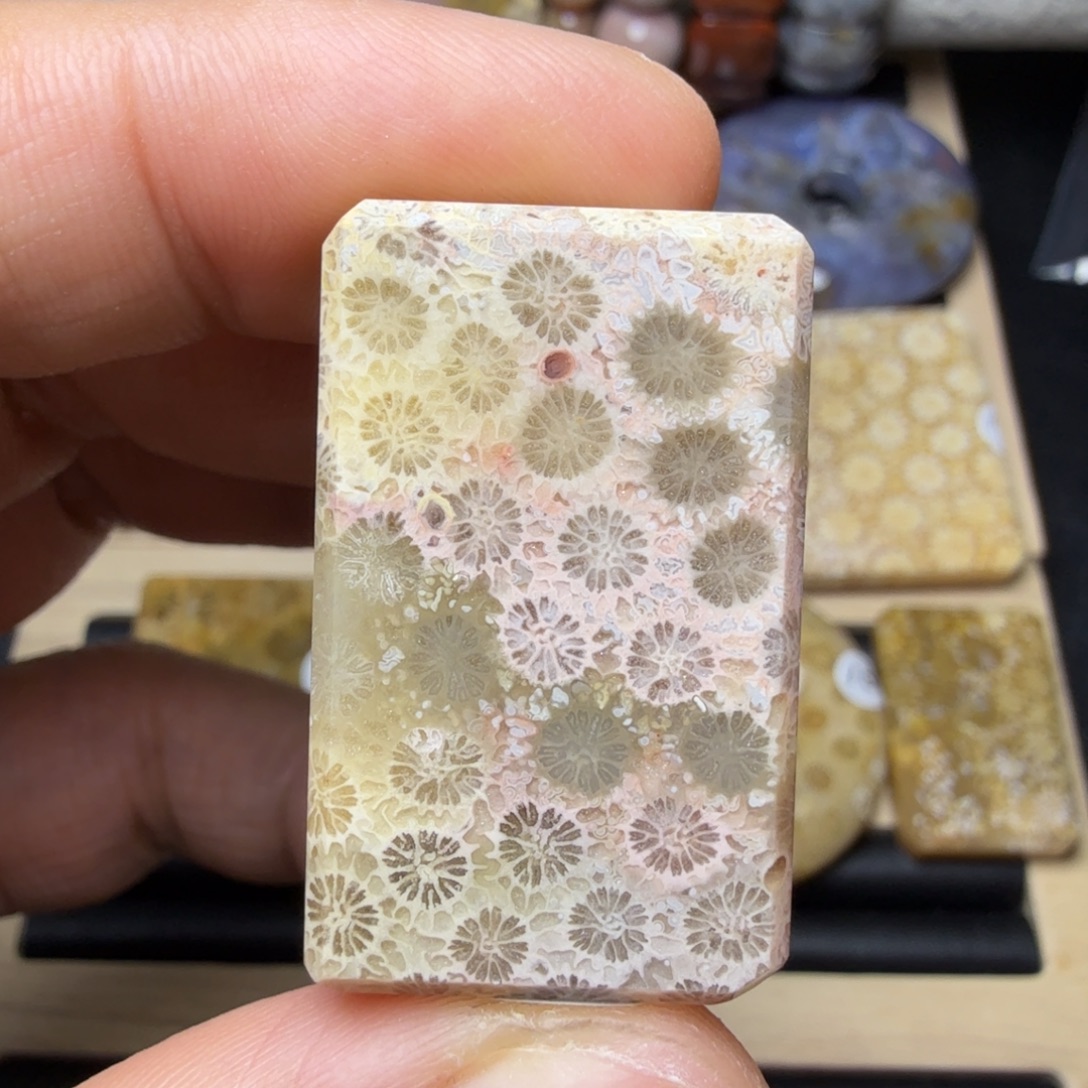 硅化玉未镶嵌纯天然色有机玉石保真色