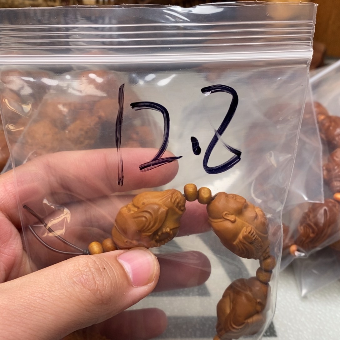 橄榄核手串/手链橄榄核雕刻工艺品宇