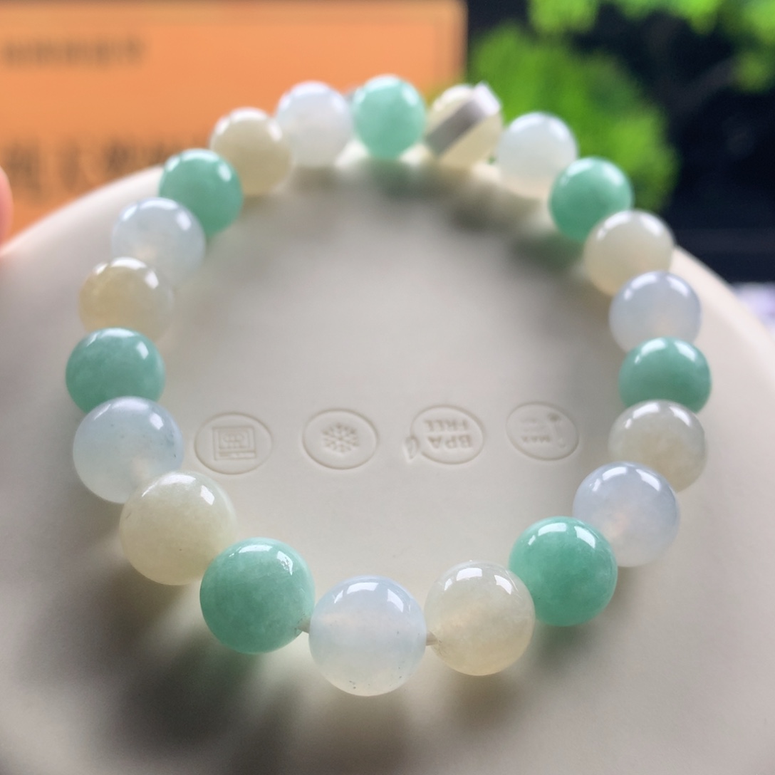 翡翠未镶嵌手链卡9